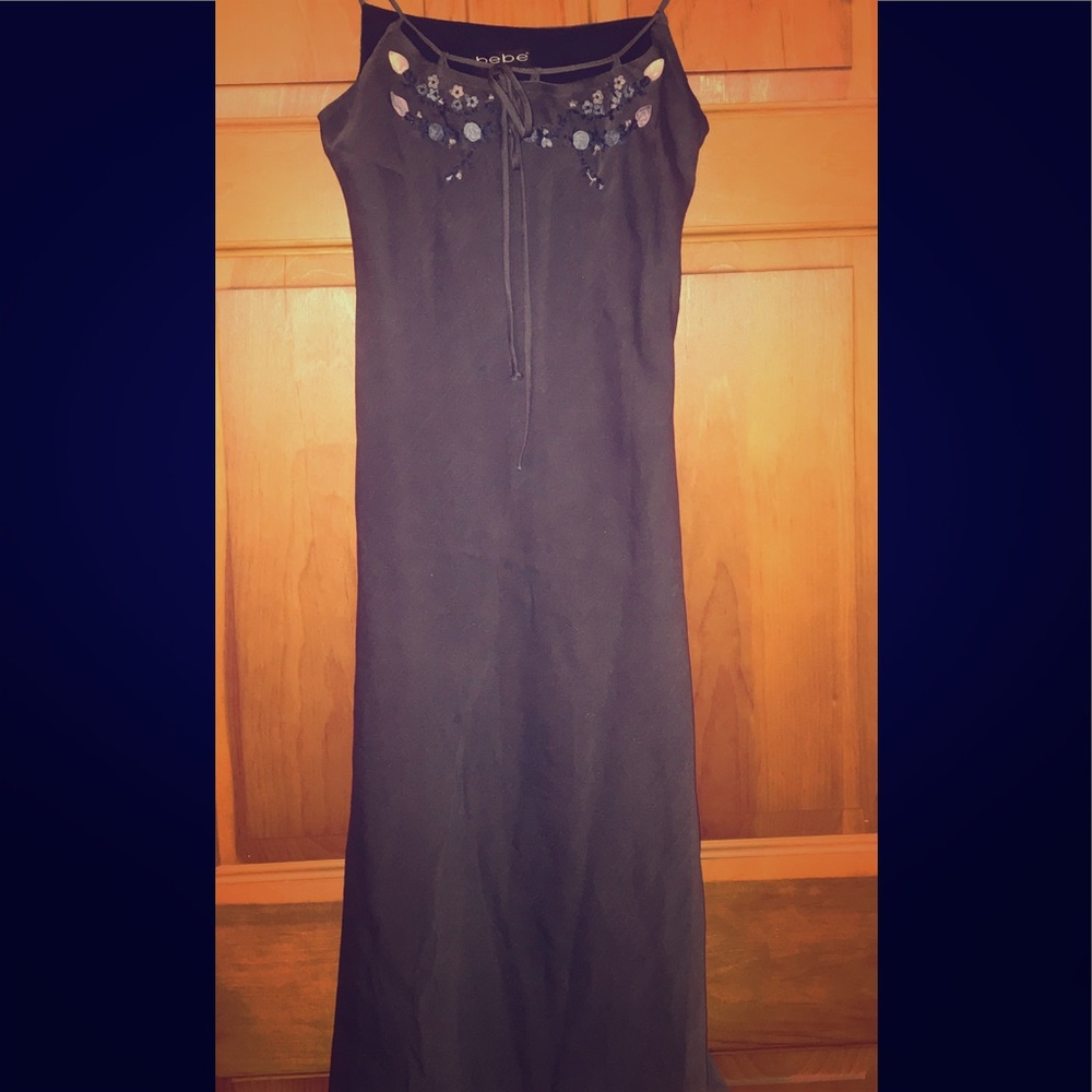 Ahhhhhmazing Bebe spaghetti strap dress. 4